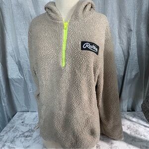 This is a Y&R Young & Reckless is a warm Sherpa hoodie size large